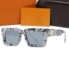Модные роскошные дизайнерские солнцезащитные очки для женщин, мужские солнцезащитные очки, такие же солнцезащитные очки, пляжные уличные фото, квадратные солнцезащитные очки, полный кадр с коробкой 211Y09