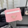 Fashion Mini Wallet Credit Card New Women Passport Holder Luxury Coin Purse Holder Long Wallet Ultra-thin Money Clip Compact Pink