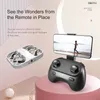 3pcs Pilleri ile Mini Grid Drone HD WiFi Kamera, Başsız Modu 360 Derece Bir Düğme Başlangıç/Land RC Quadcopter Helikopter Oyuncakları Yetişkinler İçin Hediye Yeni Başlayanlar