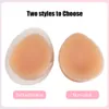 Costume Accessories's Best-selling Triangular Shaped Silicone with Realistic Water Droplets Suitable for Breast Enhancement Cosplay