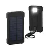 Bancos de energia para telefone celular Novo banco de energia solar de bateria externa de 200Ah Lanterna LEDSOS Carregamento rápido portátil à prova d'água Powerbank para telefone celular inteligente