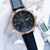 2024 IW5A Designer Elegant Fashionable Men's and Women's Watches Classic retro Leather strap Watch High Quality