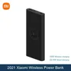 Mobiltelefon Power Banks Wireless Power Bank 10000mAh WPB15PDZM USB C MI PowerBank 10000 Qi Fast Charger Portable Charging Reserve PowerBank