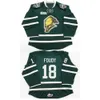 11 Carlson 18 Liam Foudy 61 John Tavares 63 Cliff Pu 88 Patrick Kane OHL London Knights Customized Hockey Jersey 2440 2226