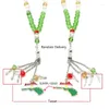 リンクブレスレット33祈りのビーズロザリオブレスレット女性用イスラムクルディスタンマップ