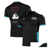 Vêtements de moto T-shirt de l'équipe F1 Nouvelle chemise co-marquée Mens Racing Series Sports Top Drop Livraison Automobiles Motos Accessoire Otjvp