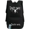 Ryuk Backpack Death Not Day Pack Yagami Light School Bag Karikatür Baskı Rucksack Spor Schoolbag Açık Daypack