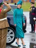 Kate Middleton Princesa Trench Coat Alta Qualidade Outono Novo Feminino Luxo Azul Elegante Botão de Escritório Festa Moda Blusão