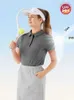 Shirts Dames Korte 50+ Uv-bescherming Mouw Polo Golfshirts Sneldrogend Lichtgewicht Tennis Tee Tops Casual Mode Dames T-shirt Sport