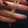 Collier chaîne en or pur pour femmes et hommes, bijoux de fiançailles et de mariage, à la mode