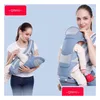 Dragers Slings Rugzakken 0-36M Ergonomische Baby Baby Kid Heupdrager Sling Bespaar moeite Kangoeroe-draagdoek voor op reis 231228 Drop Delivery Kinderen Dhkmq