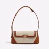 Evening Bags Korean Style Fashion Women Shoulder Bag Under Arm Small Causal Canvas Working Handbag