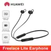 Mobiltelefonörlurar Huawei Freelace Lite Wireless Bluetooth Earphone Original Earbjudningar Sportbrusreducering Hörlurar In-Ear Earphone Headset YQ240120
