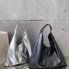 Totes Trendy Simple Solid Women Tote Bags Luxury Design Elegant Grunge Underarm Bag High-capacity Y2k Vintage Shoulder Handbags