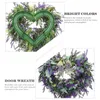 Decoratieve bloemen simulatie lavendel hanger krans deur raam wanddecoratie