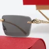 Occhiali da sole firmati di moda e lusso Goggle Beach Occhiali da sole Cheetah Frame For Women Occhiali da sole da uomo e da donna in molteplici opzioni di colore