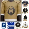 Newfoundland Growlers 2021 Terza ECHL St. John's Maple Leafs Nights Brady Ferguson Justin Brazeau Giorgio Estephan Maglia da hockey Tutti S 4954