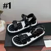 2Styles Premium Damen Kontrast-Sandalen, Stiefel für den Sommer, modische Sandalen mit dicken Sohlen, EU 35–41