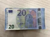 Copia denaro Modelli di valuta effettivi in formato 1:2 per oggetti di scena che possono essere utilizzati in dollari statunitensi, euro, sterline entrambi Gjrbt