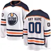 Niestandardowa gorąca wyprzedaż Nowe olejki Lucic 29 Draisaitl Edmonton Jersey 18 Ryan Strome 8 Ty Rattie 19 Patrick Maroon Hockey Jerseys 4910