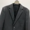 #1 Designer Fashion Man Suit Blazer Jackets rockar för män Stylistbrev broderi långärmad casual fest bröllop kostymer blazer #054