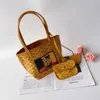 Высококачественная дизайнерская сумка-тоут, женская кожаная классическая открытая модная сумка с перекрестным узором большой емкости