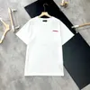 メンズTシャツデザイナープラトライアングルラグジュアリーブランドTシャツレッド新しい男の女性ファッション服ブラックホワイトティーサマーラウンドネック半袖ピュアコット
