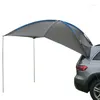 Tendas e abrigos China Dobrável 4 pessoas Pessoas Suv Bagageira Carros Roof Top Rooftop Canvas Shade Camping Shelter Tepee para venda