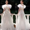 Гламурные свадебные платья A-Line Bateau Peater Off Appliques Appliques Длина пола на заказ на молнии плюс размер свадебного платья vestidos de novia