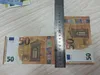 Copier de l'argent Taille 1: 2 Fournitures de fête festives Prop de qualité supérieure Euro 10 20 50 100 Jouets Faux billets Cash Ckgwu