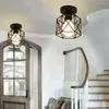Ceiling Lights LED Lamp Energy Saving Black Shade Wall Brightness Flush Mount Light Easy Installation For Bedroom Bathroom