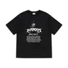 Mens T-shirts World Tour Vetements Black T-shirt Men Women Sanskrit Print T-shirts Vtm 1 High Quality