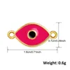 Evil Eye Charm Pendant Gold Plated Cubic Zirconia CZ asfalterade religours smycken halsband armband tillbehör leveranser