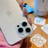 İPhone 15 14 13 13 12 Mini XS 11 Pro Max XR Plus'ın 9H 3D HD Şeffaf Kırıltılara Dayanıklı Temsilli Cam, Glitter Ring Arka Kamera Lens Kılıf Plus Glitter Powder