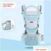 Carriers Slings Backpacks Portable Baby Sling Hip Seat Carrier 036M Waist Stool Borns Ergonomic Comfortable Backpack Front Fac7365938 Dhcea