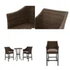 Garden Sets Outdoor Furniture 3 Piece Wicker Bar Stool Drop Delivery Home Dhejv