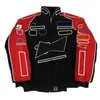 Motosiklet Giyim F1 Yarış Ceket Sonbahar ve Kış FL İşlemeli Logo Pamuk Giyim Noktası 653
