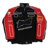 Motorcycle Apparel F1 Forma One Racing Jacket Autumn And Winter Fl Embroidered Cotton Clothing Spot Sales Drop Delivery Mobiles c1