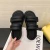 Sandals Summer One Line Buckle Thick Sole Elevated Women's Soft And Comfortable Sports Casual Shoes Party Dating