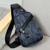 Wersja męskiej torby crossbody do wynos za przystojną, małą dużą wodoodporną klatkę piersiową Koreańską