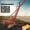 Bloklar Kalıp Kral 17015 Teknik Paletli Crane Araba Oyuncakları Uygulama RC Motorlu MOC Liebherr LR13000 Kamyon Yapı Blokları Tuğlalar Çocuk Hediyeleri 240120