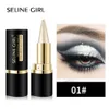 Combinaison ombre à paupières/liner Eyeliner mat imperméable à séchage rapide Eyeliner noir épais crème Eyeliner maquillage des yeux débutant facile à enlever stylo ombre à paupières L231115