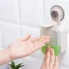 Dispenser di sapone liquido disinfettante per le mani supporto a parete ventosa dispositivo di stoccaggio per il bagno pompa diffusore lozione bagno