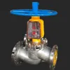 304 stainless steel oxygen flange globe valve for oil-free degreasing and oxygen special shut-off valve