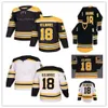 Maillots de hockey personnalisés rétro 18 Happy Gilmore Boston, noir, blanc, jaune, uniformes Ed alternatifs, pour femmes et jeunes, taille S-3XL, 3971