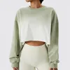 Women's Hoodies Round Neck Sweatshirt Tops Y2k Clothes Sport Pullover Tracksuits For Women Sudadera De Cuello Redondo