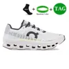 Running Cloudmonster On shoes men women On monster x 3 Shif lightweight Sneakers Undyed White workout and cross trainers mens ouof white shoes tns