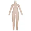 Costume Accessories Silicone Breast Forms C Cup Fullbody Suit for Transgender Crossdress with Arm Fake Boobs Cosplay Shemale