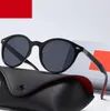 Luxus Sonnenbrille Designerin Ray Baa Marke Top Männer Klassische Marke Retro Frauen Sonnenbrillen UV400 Runde Brille für Mann und Frau Ray 4508 mit Originalbox