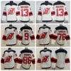 Men Hockey New 13 Nico Hischier Jersey Devils 76 PK Subban 7 Dougie Hamilton 86 Jack Hughes 18 Dawson Mercer 9 Taylor Hall 30 Martin 9729